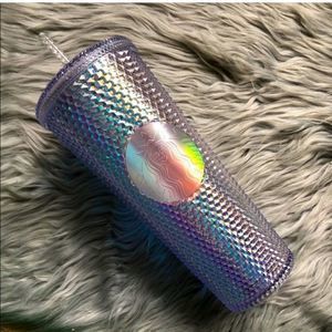 ORIGINAL UNICORN US 2018 IRIDESCENT JEWEL DIAMOND CRYSTAL CUT TUMBLER MERMAID